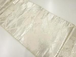 アンティーク 花丸文様織出し袋帯(材料)